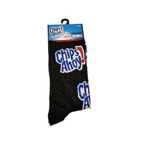 Adult Graphic Advertising Polyester Blend Crew Chips Ahoy Cookies size 6-12